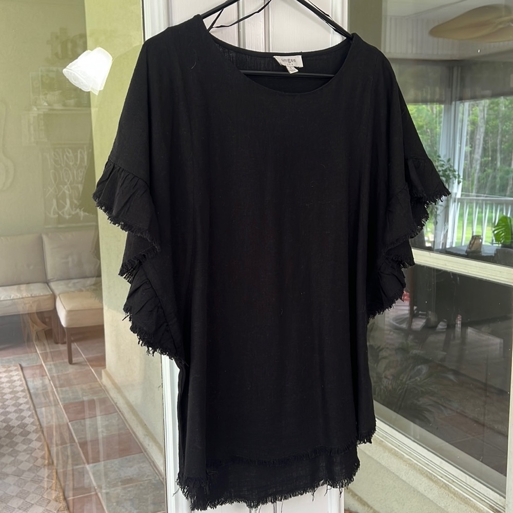 Linen blend S Umgee Top